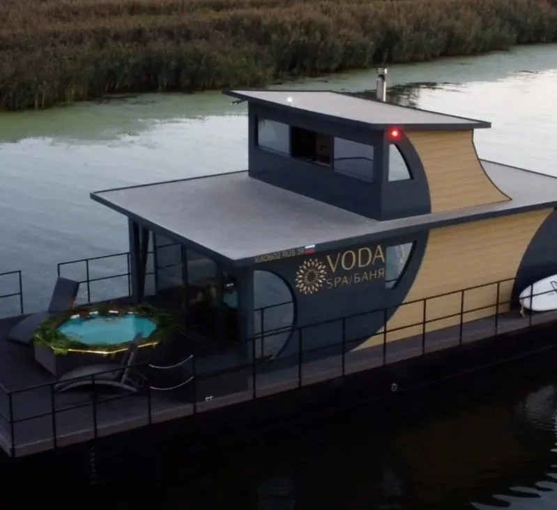 Voda spa/баня, водная прогулка на пароме